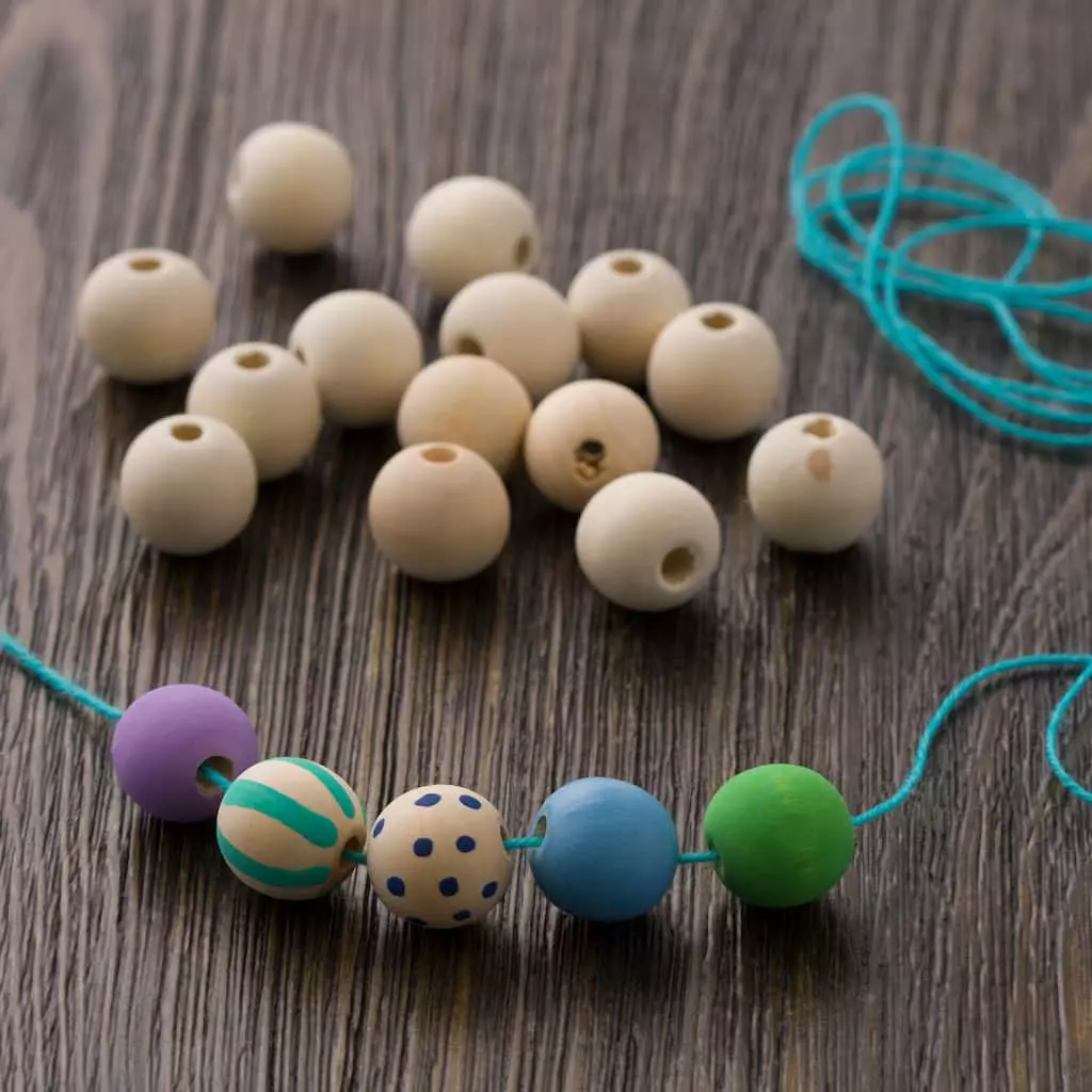 Wholesale ๐ฅฐ 3/4" Round Wood Beads by ArtMinds™ ๐งจ - Image 2