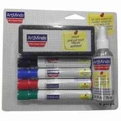 Coupon 🎉 12 Pack: 6 Piece Dry Erase Marker Set by ArtMinds™ 👍
