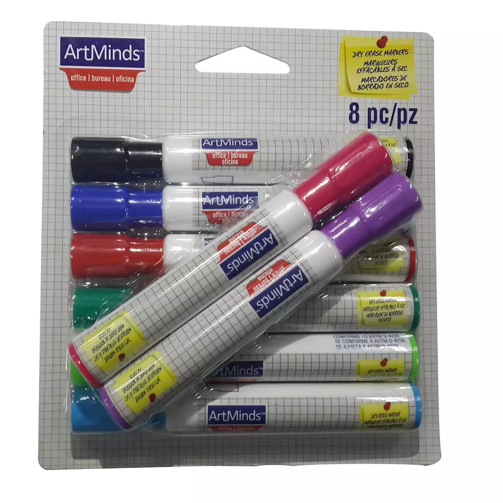 Deals 🤩 12 Packs: 8 ct. (96 total) Dry Erase Markers by ArtMinds™ 💯