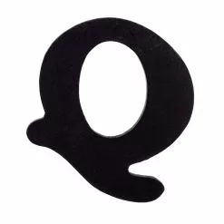 Best deal ❤️ Black Wooden Letter Q by ArtMinds® ⭐