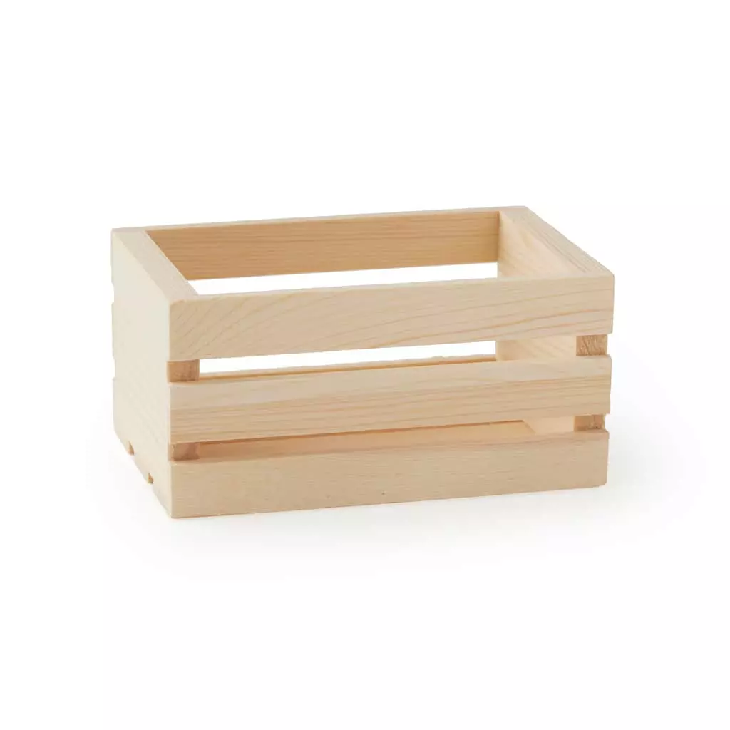 Best reviews of ✨ Mini Wood Crate by ArtMinds® 👏
