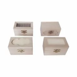 Coupon 👏 Assorted 3.5" Wood Hinged Box by ArtMinds™ ❤️
