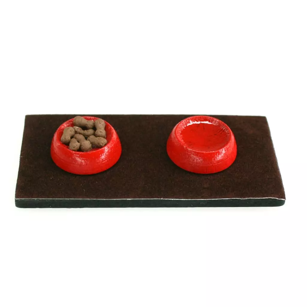Outlet ๐งจ 12 Pack: Mini Pet Bowls on Mat by ArtMinds™ ๐