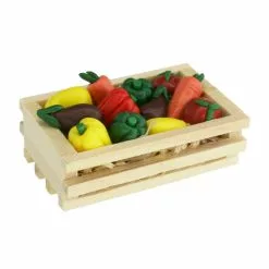 Promo 😀 12 Pack: Mini Vegetable Crate by ArtMinds™ ⌛