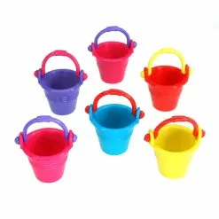 Brand new 🤩 12 Packs: 6 ct. (72 total) Mini Bright Plastic Buckets by ArtMinds™ ✨