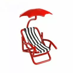 Promo ✨ 12 Pack: Mini Metal Umbrella Chair by ArtMinds™ ✔️