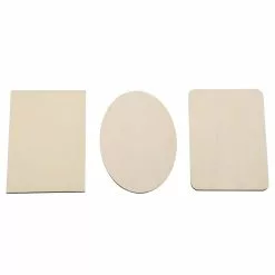 Discount 🌟 36 Pack: Assorted 7" x 5" Unfinished Wood Plaque by ArtMinds™ ⭐