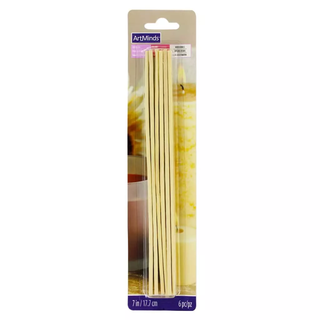 Coupon 🤩 12 Packs: 6 ct. (72 total) Bamboo Wood Dowels by ArtMinds™ 🎁