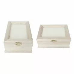 Buy 👏 Assorted 6.5" Wood Frame Box by ArtMinds™ 🛒