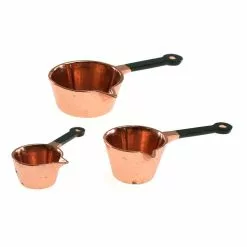 Cheapest ⌛ Miniatures Copper Pans by ArtMinds™ 🌟