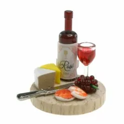 Brand new 🔥 Mini Wine, Cheese & Fruit Plate by ArtMinds™ 😀