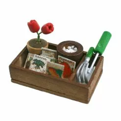 Coupon 👍 Miniatures Flower Gardening Box by ArtMinds™ ⭐