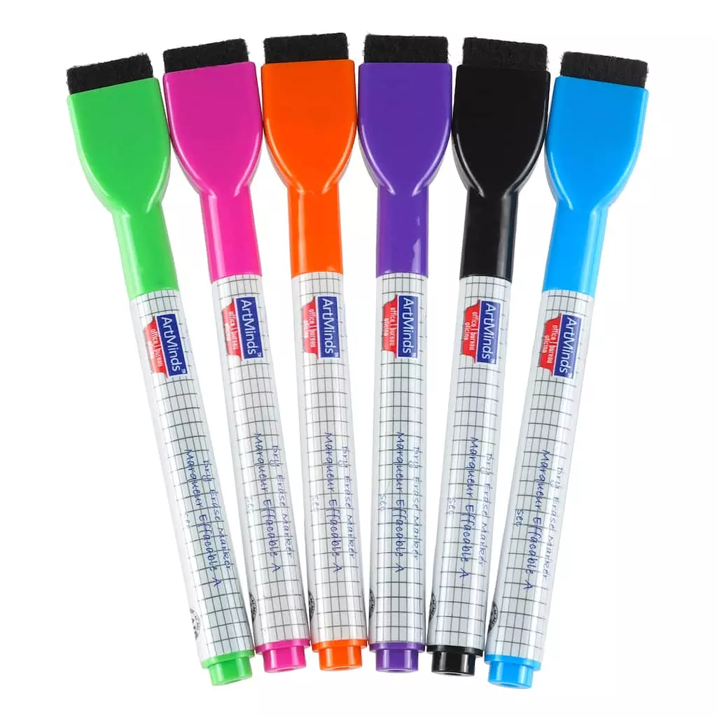 New ✨ 12 Packs: 6 ct. (72 total) Magnetic Dry Erase Markers by ArtMinds™ 🔔 - Image 2