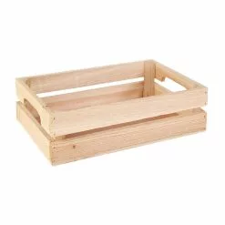 Outlet 🤩 12" Pallet Wood Crate by ArtMinds™ 😀
