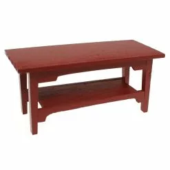 Buy ⭐ 12 Pack: Mini Red Wooden Table by ArtMinds™ 🔔