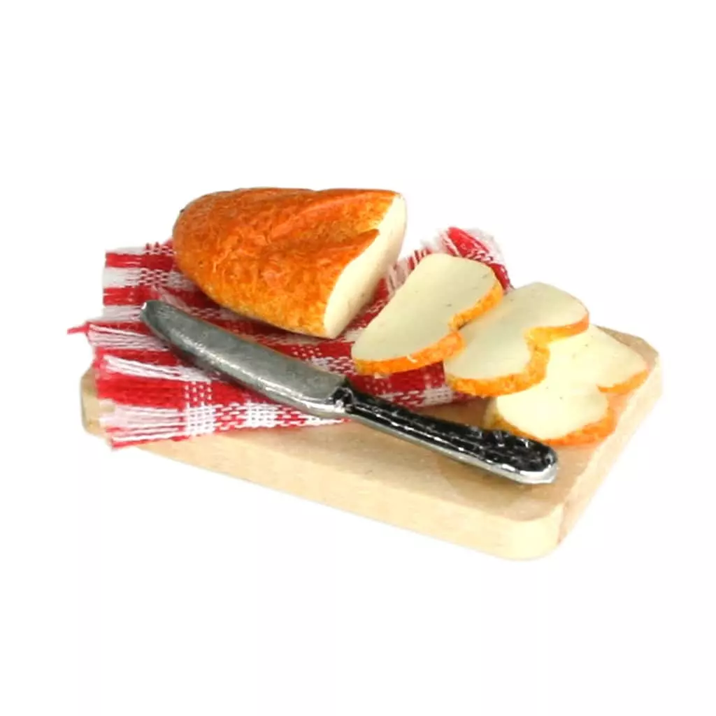 Cheapest 😍 Miniatures Bread & Cutting Board by ArtMinds™ 💯