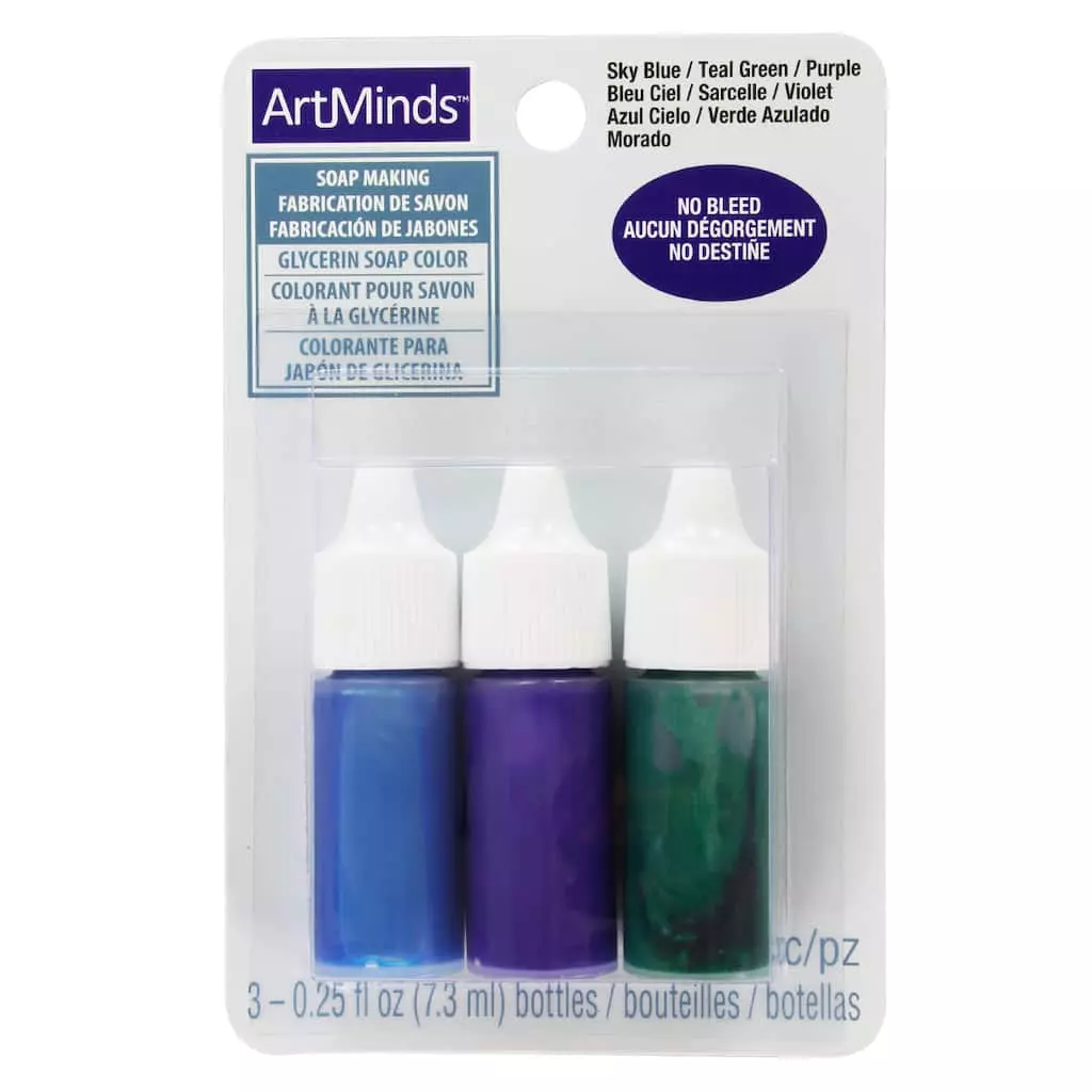 Outlet 👏 6 Packs: 3 ct. (18 total) Cool Glycerin Soap Colors by ArtMinds™ ✨ - Image 2