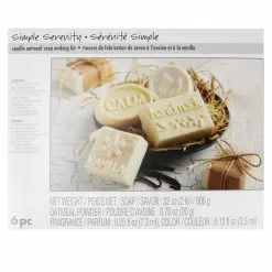 Best reviews of ❤️ 6 Pack: Simple Serenity Vanilla Oatmeal Soap Making Kit by ArtMinds™ 👍