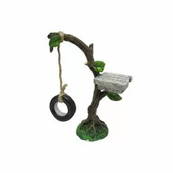 Coupon 😍 Mini Lookout Tree with Tire Swing By ArtMinds™ 🥰