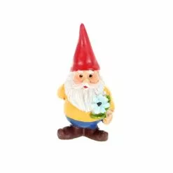 Hot Sale 🎁 Miniature Gnome with White Daisy by ArtMinds™ ❤️