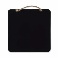 Cheap 🎁 6.5" x 6.5" Square Chalkboard Sign by ArtMinds™ 🔔