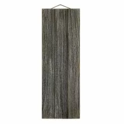 Coupon ⌛ 18" Gray Wash Wooden Plaque by ArtMinds™ 😍