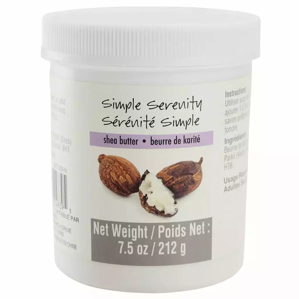 Discount ⭐ 6 Pack: Simple Serenity Shea Butter by ArtMinds™ 💯