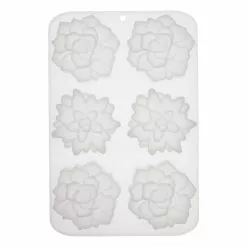 Brand new ⌛ 12 Pack: Simple Serenity Silicone Succulent Soap Mold by ArtMinds™ 🎁