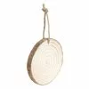 Budget ✔️ 5ct. 4" Pinewood Round Ornaments by Artminds™ 😀