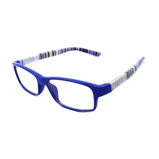 Cheapest โ Blue Striped Reading Glasses by ArtMinds™ ๐ - Image 5