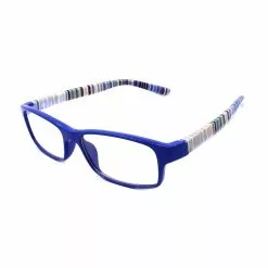 Cheapest ⌛ Blue Striped Reading Glasses by ArtMinds™ 😀