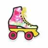 New 🎁 Iron-On Neon Tie Dye Roller Skates Patch by ArtMinds™ 🔥