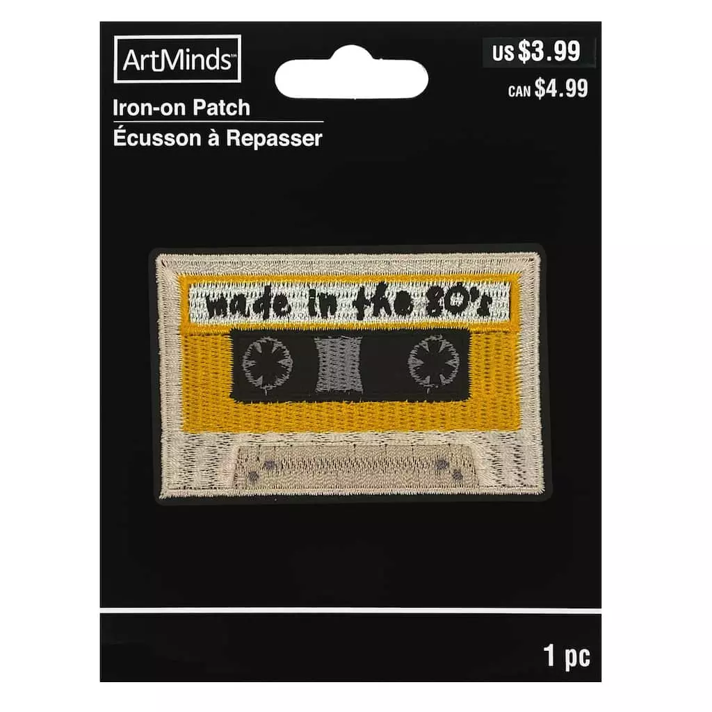New 🛒 Iron-On Made in the 80's Tape Patch by ArtMinds™ 🤩 - Image 2