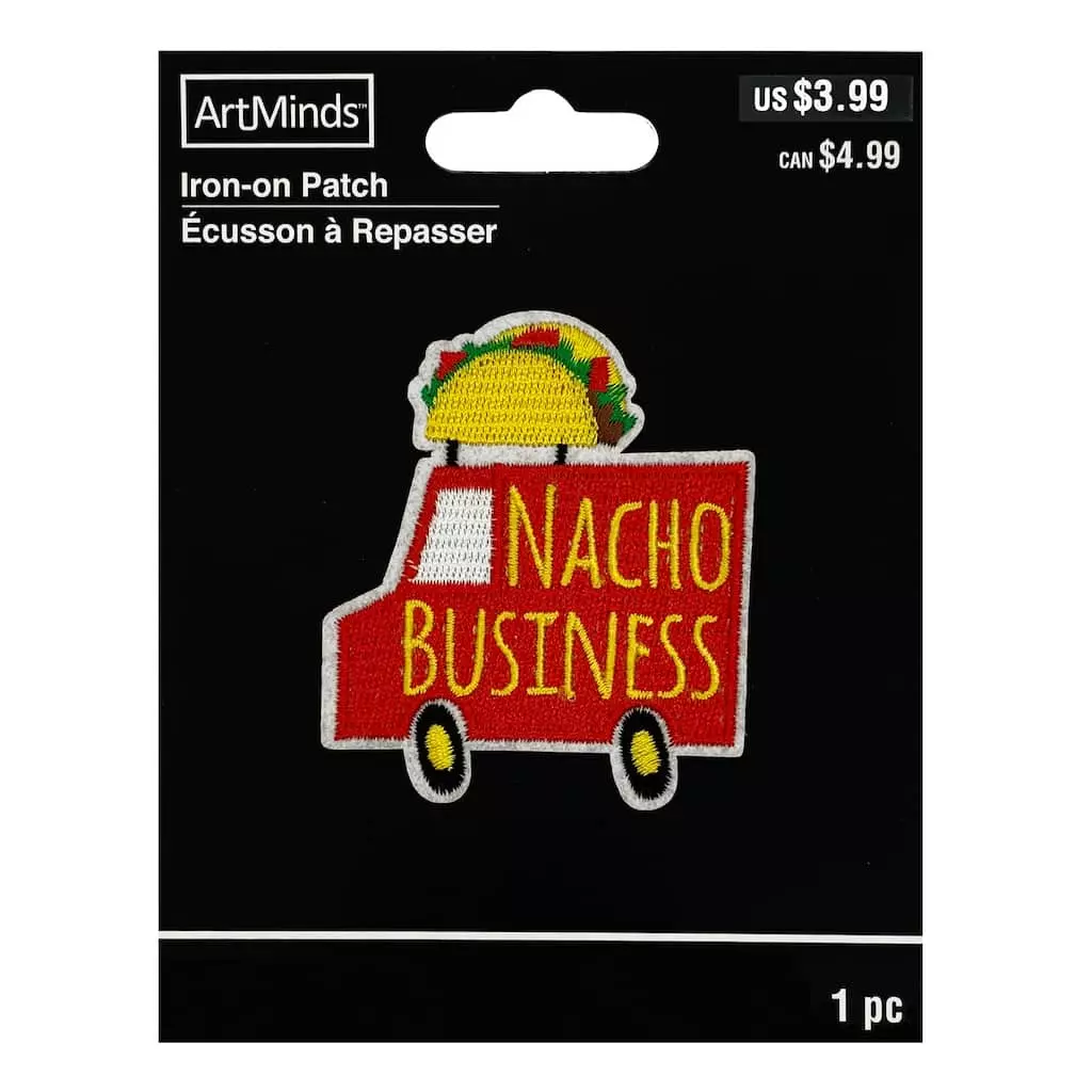 Hot Sale 🎉 Iron-On Nacho Business Patch by ArtMinds™ 🌟 - Image 2
