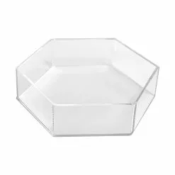 Flash Sale 😍 12 Pack: Clear Hexagon Acrylic Tray by ArtMinds™ ❤️