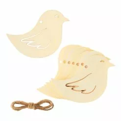 Deals 🎉 Unfinished Wooden Bird Banner by ArtMinds™ ❤️