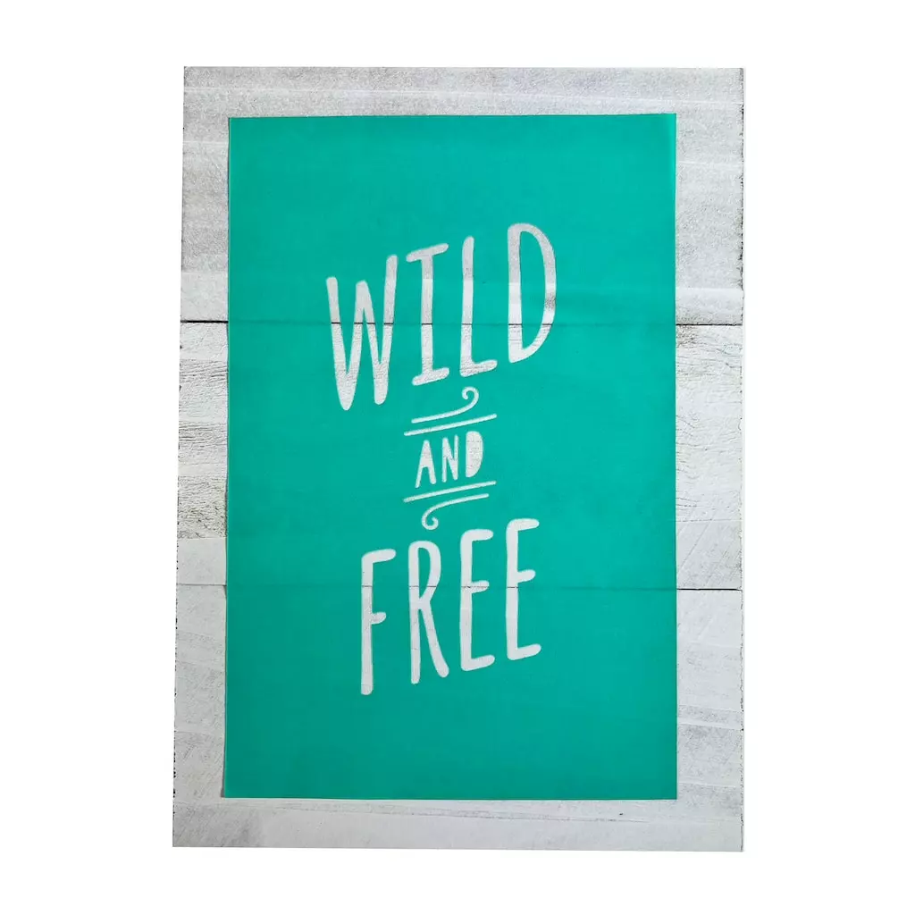 Budget ๐งจ Wild & Free DIY Wood Stencil Kit by ArtMinds™ โ - Image 4