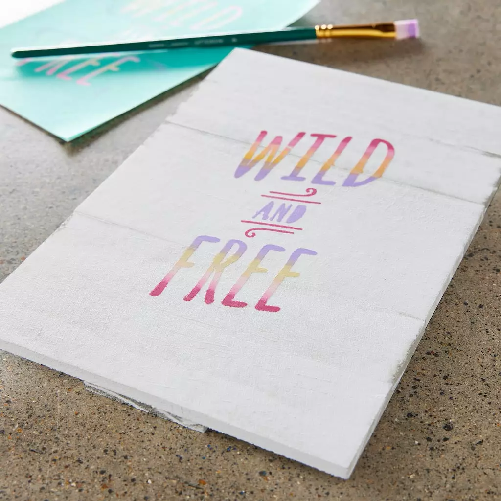 Budget ๐งจ Wild & Free DIY Wood Stencil Kit by ArtMinds™ โ - Image 2