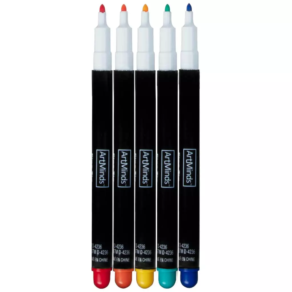 Hot Sale ๐ Fine Tip Fabric Marker Set by ArtMinds™ โญ - Image 2