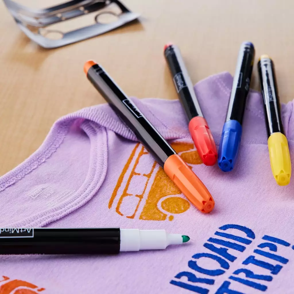 Hot Sale ๐ Fine Tip Fabric Marker Set by ArtMinds™ โญ - Image 5