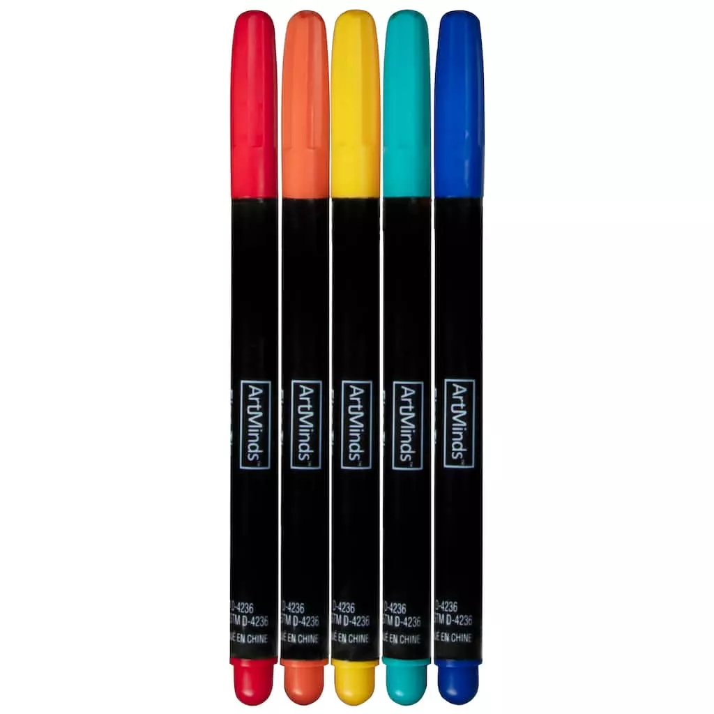 Hot Sale ๐ Fine Tip Fabric Marker Set by ArtMinds™ โญ - Image 3