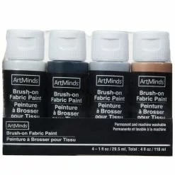 Best reviews of ✔️ Brush-On Metallic Fabric Paint Set by ArtMinds™ 😉