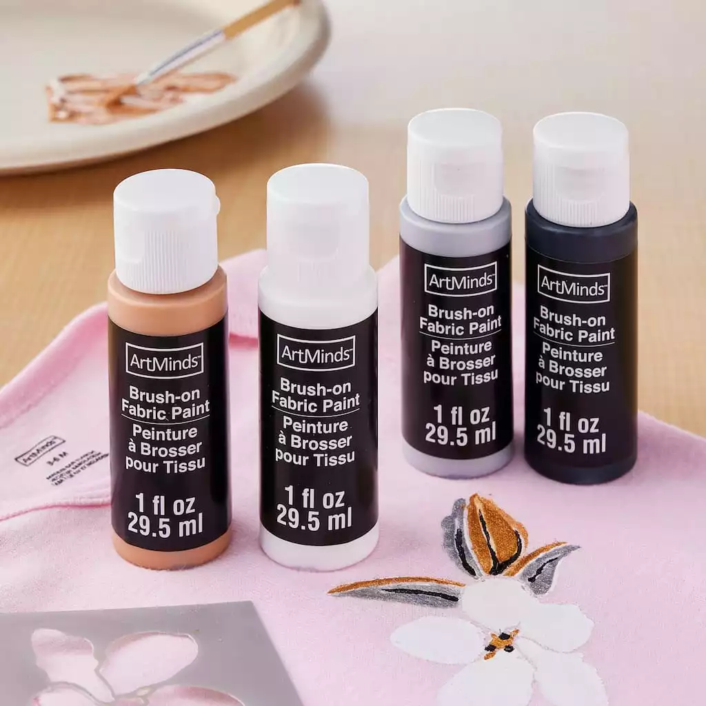 Best reviews of ✔️ Brush-On Metallic Fabric Paint Set by ArtMinds™ 😉 - Image 4