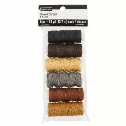 Outlet ❤️ Neutral Waxed Thread Pack by ArtMinds™ 🤩