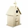 Discount 🥰 6 Pack: 11" Church Birdhouse by ArtMinds™ 🎁