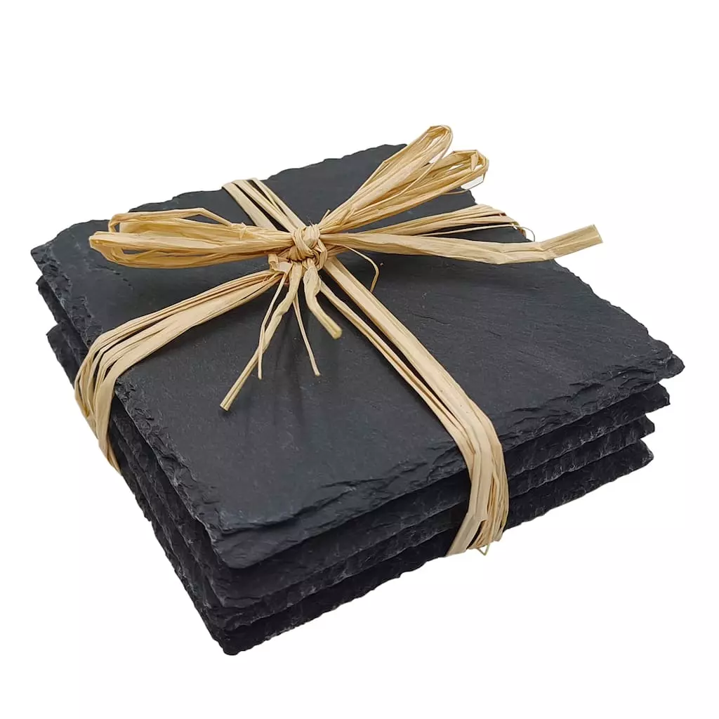 Cheap ⌛ 12 Packs: 4 ct. (48 total) Slate Coasters by ArtMinds® ✔️