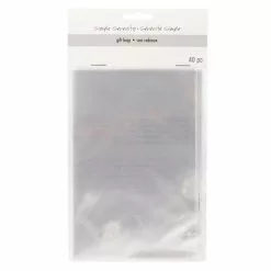 Promo 👍 18 Packs: 40 ct. (720 total) Simple Serenity Cellophane Gift Bags by ArtMinds™ 🎉