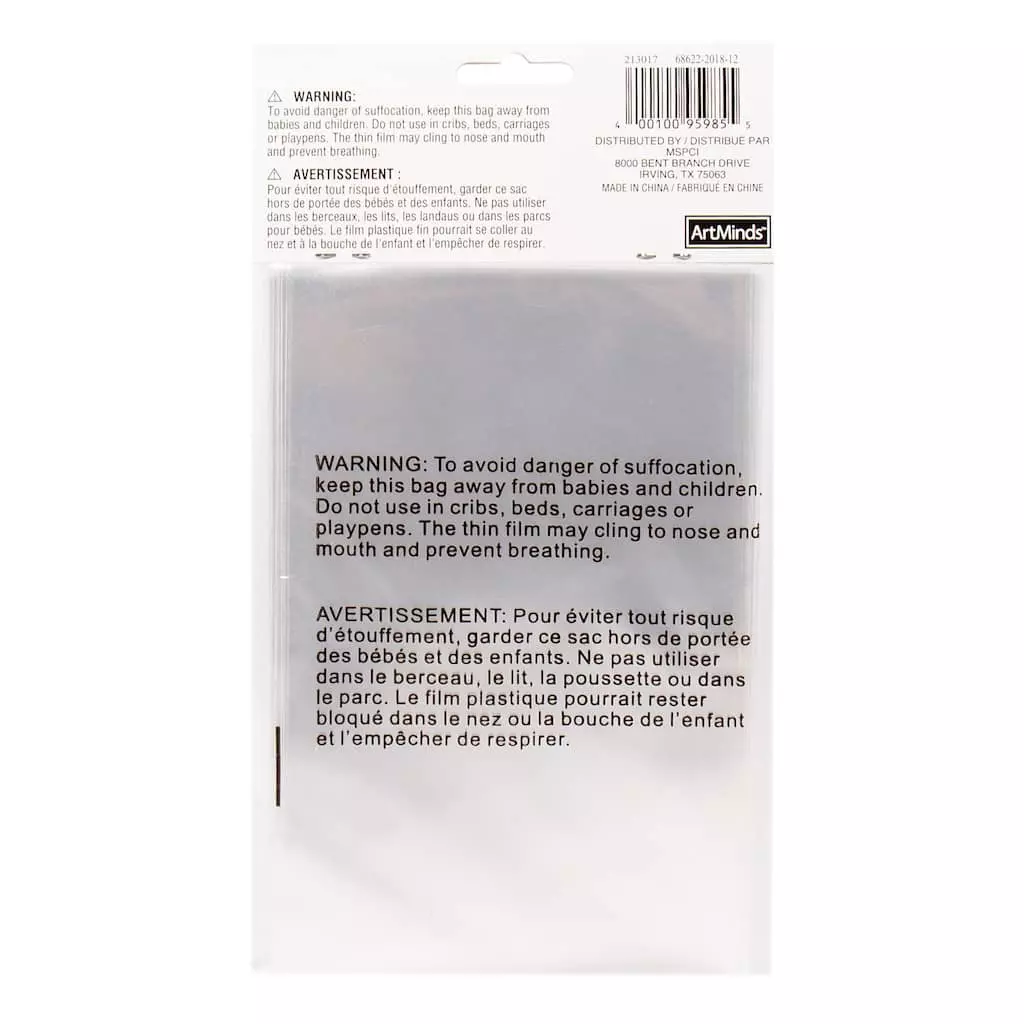 Promo 👍 18 Packs: 40 ct. (720 total) Simple Serenity Cellophane Gift Bags by ArtMinds™ 🎉 - Image 3