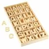 Flash Sale 🤩 6 Packs: 140 ct. (840 total) 1.5" Punch Cut Wood Alphabet Set by ArtMinds™ 💯