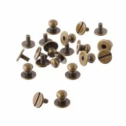 Coupon 🔔 12 Packs: 10 ct. (120 total) Antique Brass Button Studs by ArtMinds™ 🔥